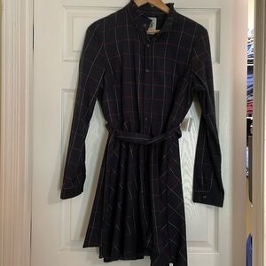 NWT Kiel James Patrick flannel dress